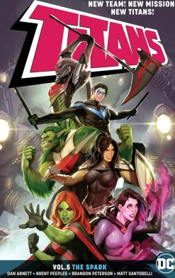 Titans - Rebirth Volume 05 The Spark Trade Paperback