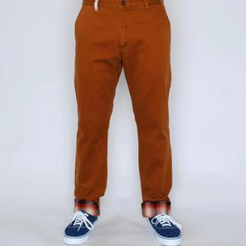 Toddland - Flannel Lined Shipwreck Pants Graham Cracker