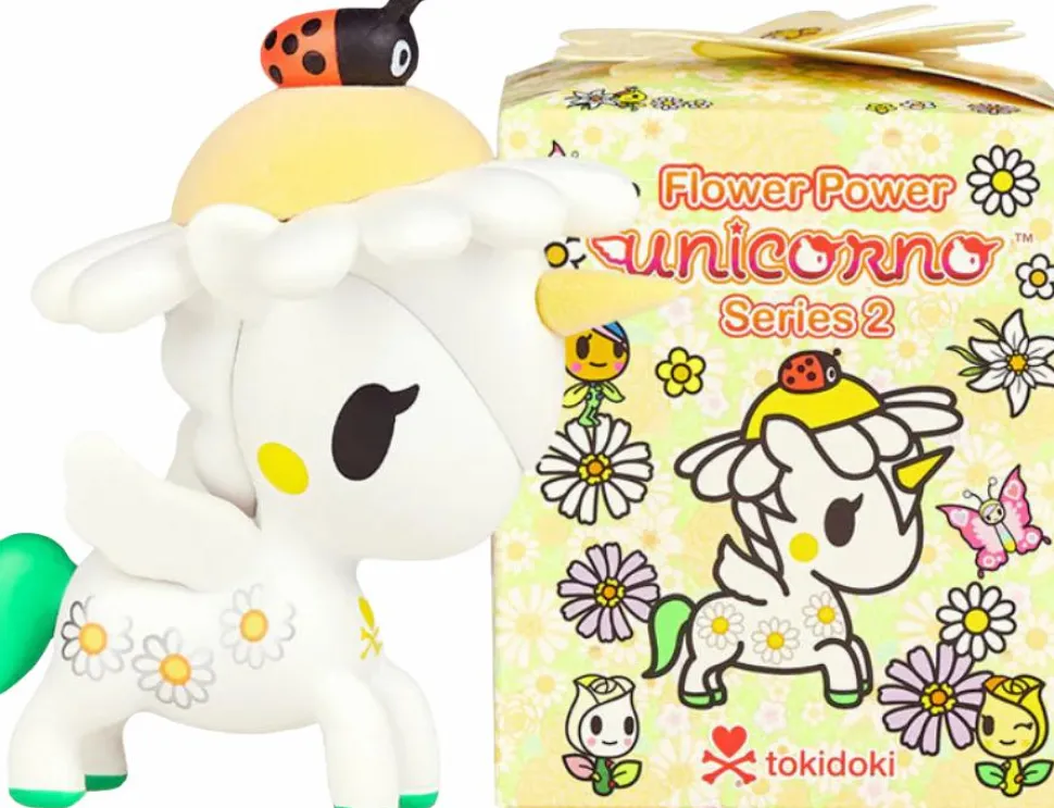 Tokidoki - Flower Power Unicorno Series 2 Blind Box Vinyl Figure (Single Unit)