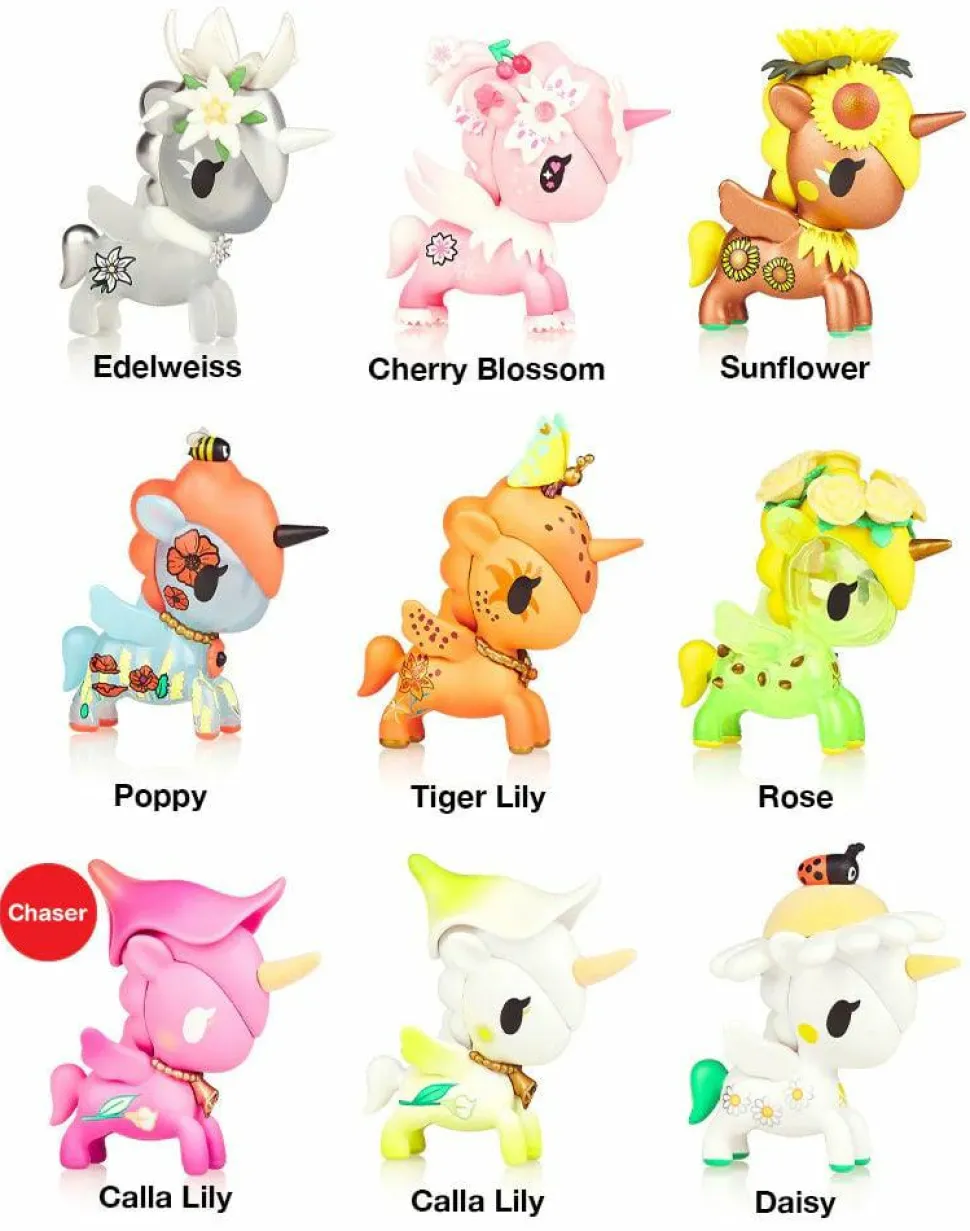 Tokidoki - Flower Power Unicorno Series 2 Blind Box Vinyl Figure (Single Unit)