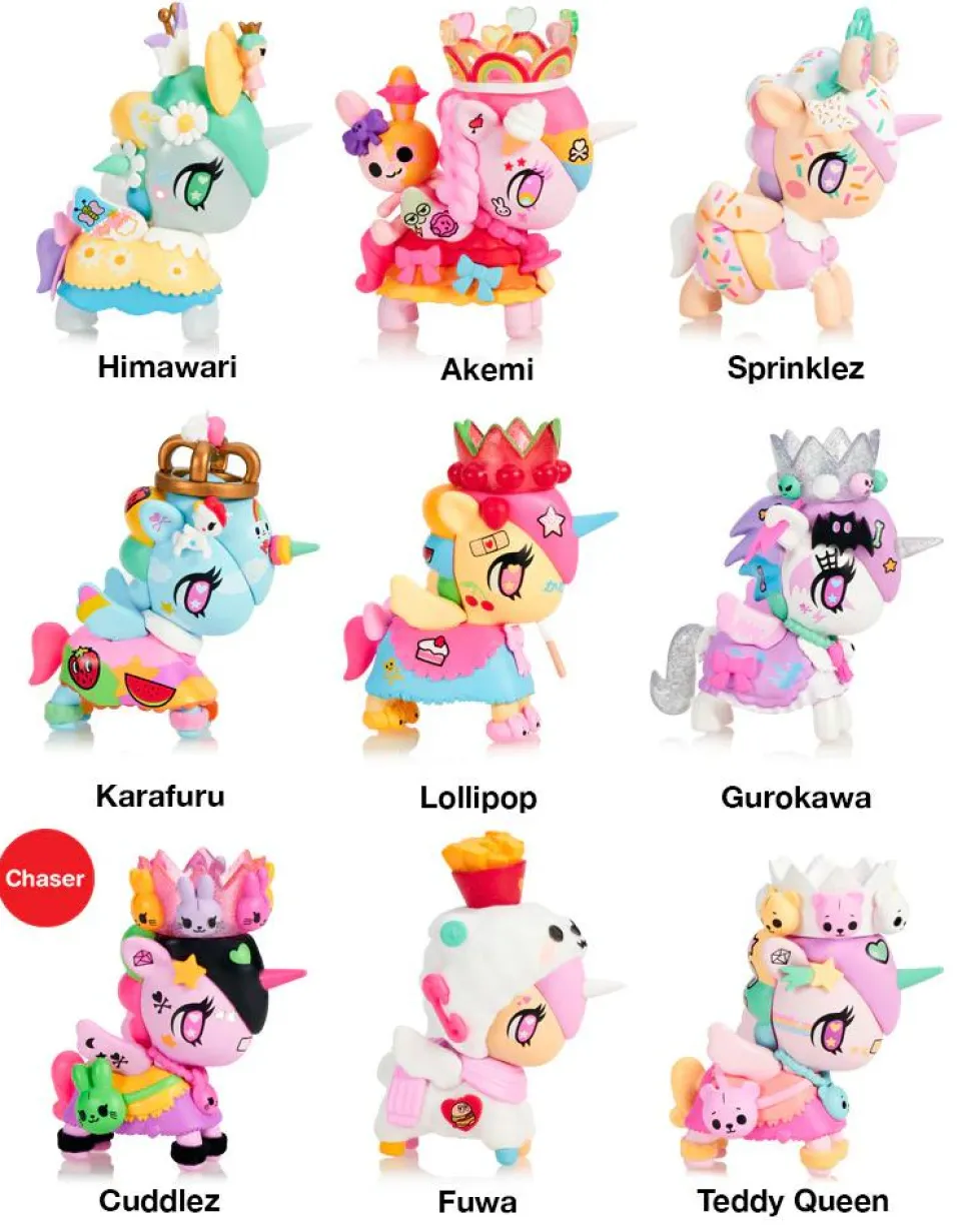 Tokidoki - Harajuku Princess Unicorno Blind Box Vinyl Figure (Single Unit)