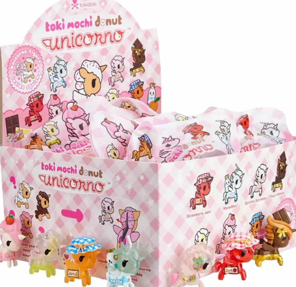 Tokidoki - Toki Mochi Donut Unicorno Squishy Foam Figure (Display of 6)