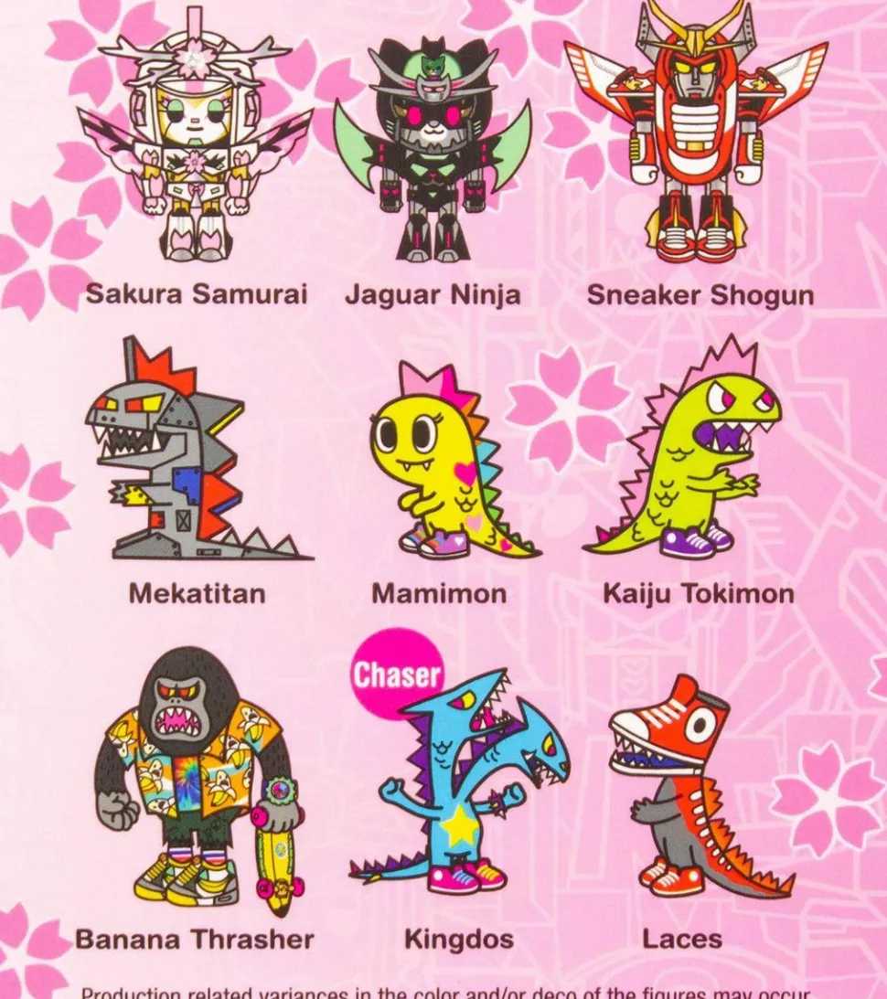 Tokidoki - Tokimondo Series 2 3” Blind Box Vinyl Figure (Display of 8)
