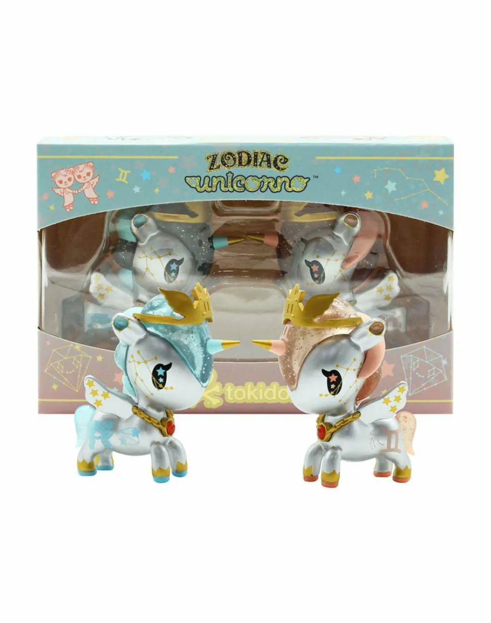 Tokidoki - Unicorno Zodiac Series Gemini 2.5” Vinyl Figure 2-Pack