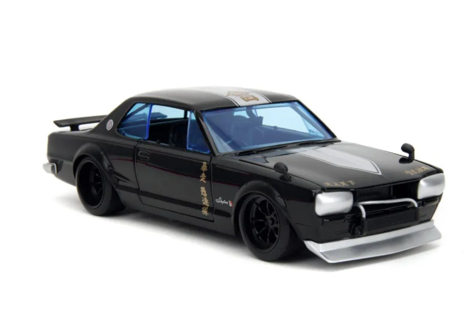 Tokyo Revengers - Mikey & 1971 Skyline GT-R Anime Hollywood Rides 1/24th Scale Die-Cast Vehicle Replica