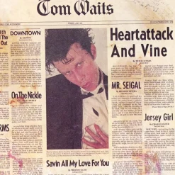 Tom Waits - Heartattack And Vine LP Vinyl Record (Clear Vinyl)