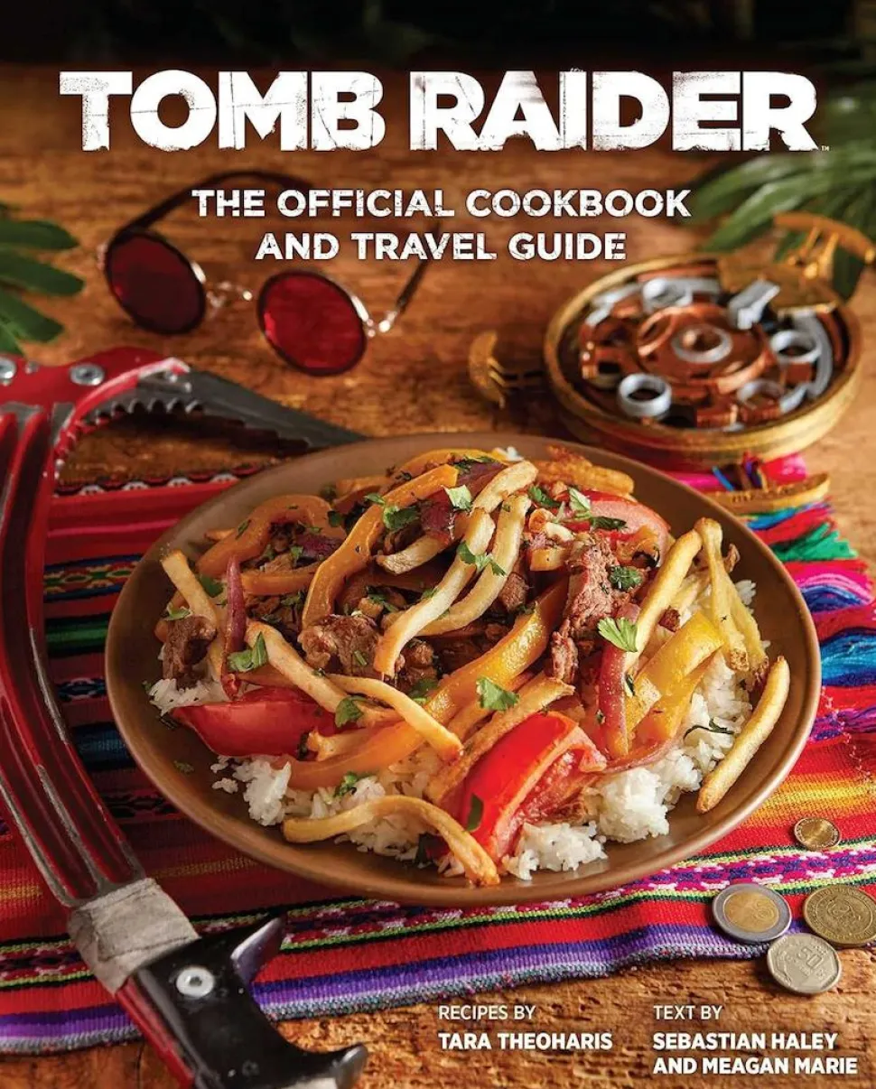 Tomb Raider - The Official Cookbook & Travel Guide Hardcover Book