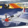 Top Gun: Maverick - North American P-51D Mustang Fighter Plane 1/48th Scale Building Block Construction Set (150 Pieces)