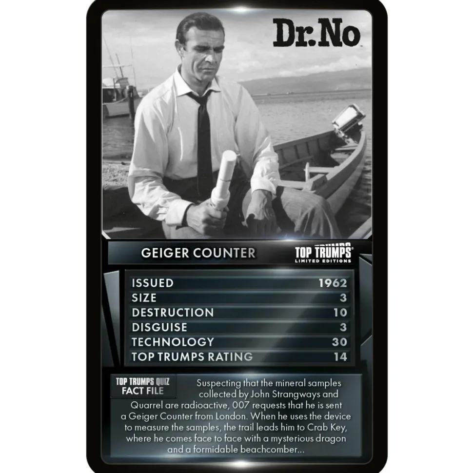 Top Trumps - James Bond Gadgets and Vehicles Limited Edition Card Game