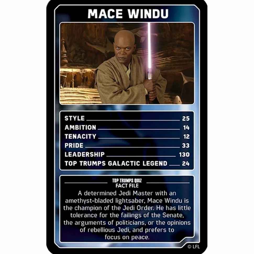 Top Trumps - Star Wars The Skywalker Saga (Episodes 1 - 9) Limited Edition Card Game
