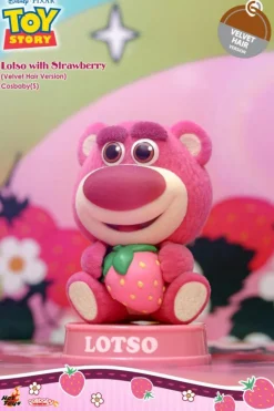 Toy Story 3 - Lotso with Strawberry (Velvet Hair Version) Cosbaby (S) Hot Toys Figure