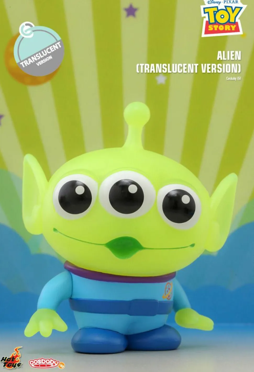 Toy Story - Alien Translucent Version Cosbaby (S) Hot Toys Figure