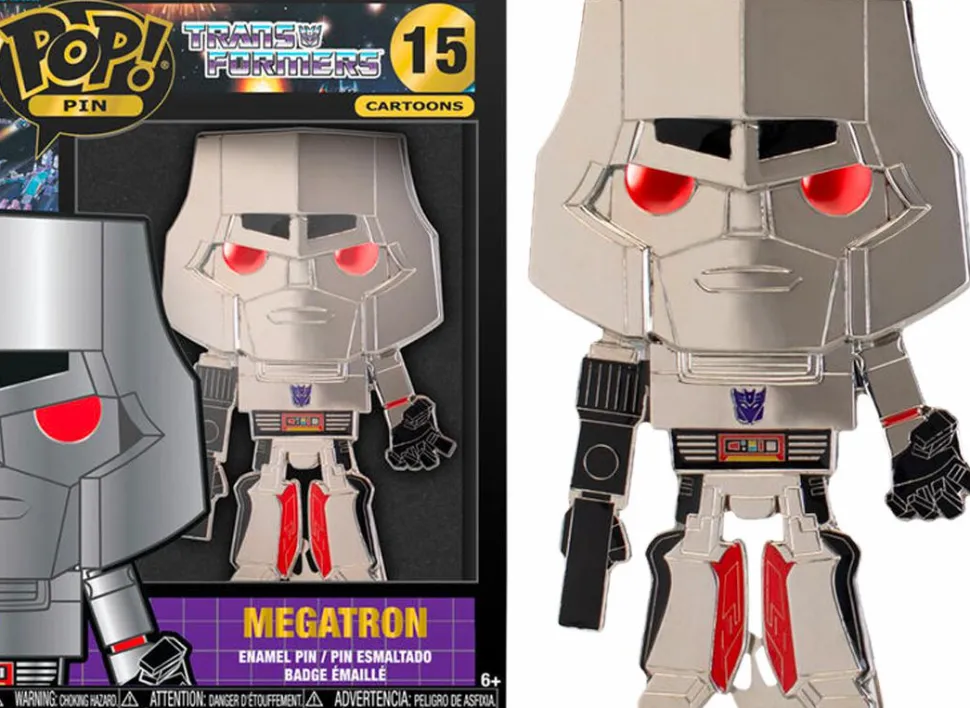 Transformers (1984) - Megatron 4” Pop! Enamel Pin