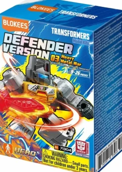 Transformers - Defender Version 03 Heavy Metal War Blind Box Articulated Model Kit (Single Unit)