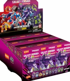 Transformers - Galaxy Version 04 Fractured Space-Time Blind Box Articulated Model Kit (Display of 9)