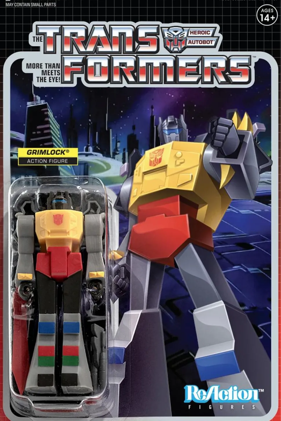 Transformers - Grimlock ReAction 3.75” Action Figure