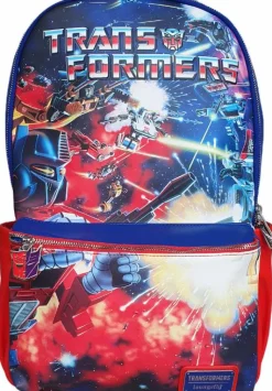 Transformers - Retro Hasbro 18" Faux Leather Backpack