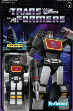 Transformers - Soundblaster Black Variant ReAction 3.75” Action Figure