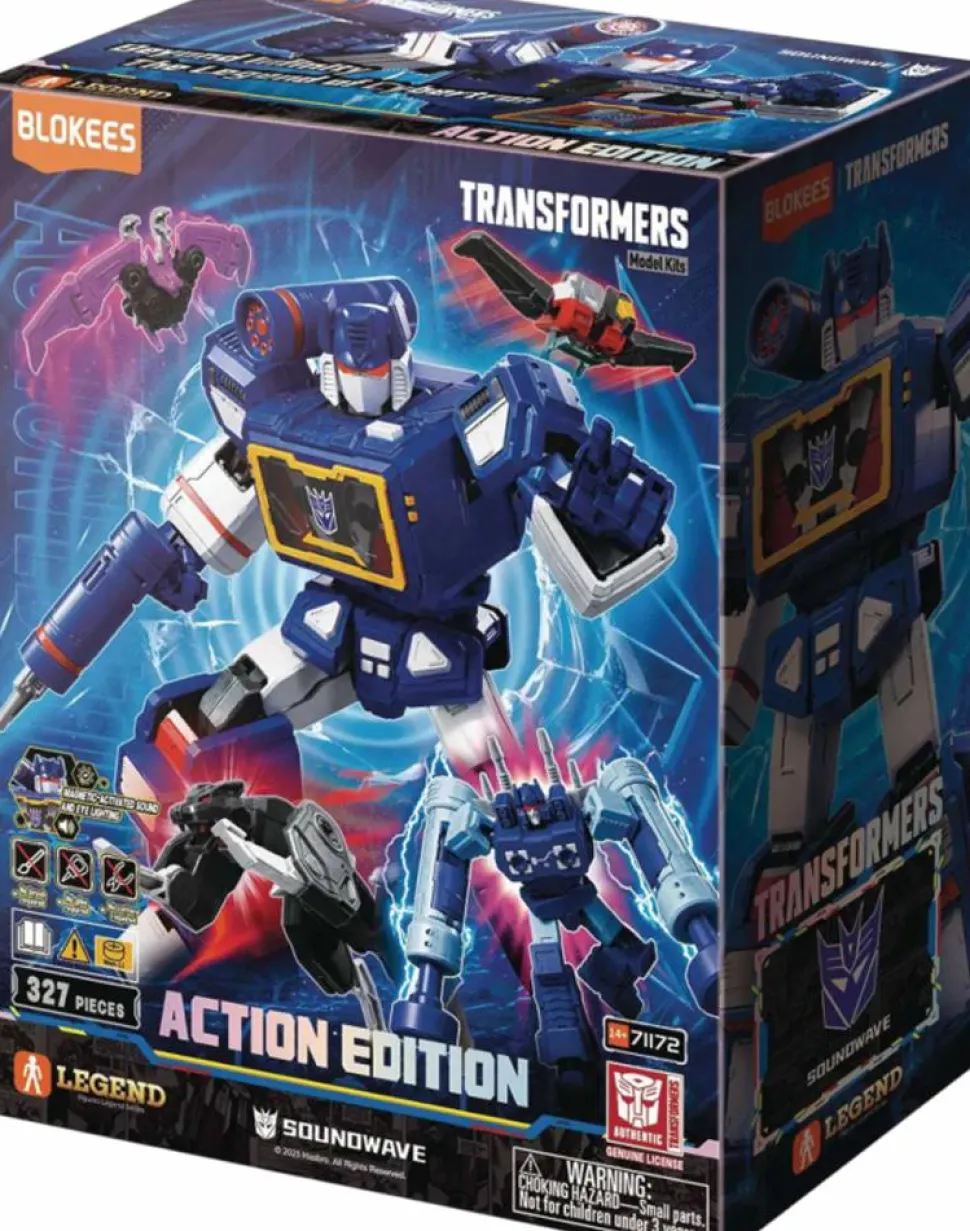 Transformers - Soundwave Action Edition Legend Series Articulated Model Kit
