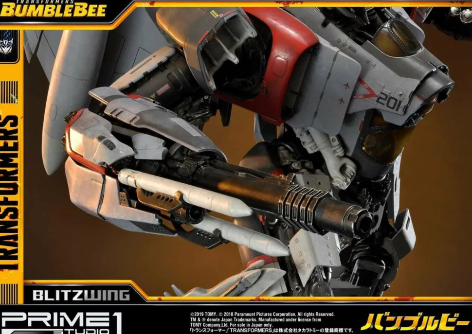Transformers: Bumblebee (2018) - Blitzwing 31” Statue (Int Sales Only)