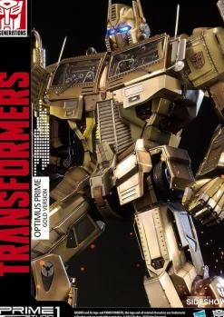 Transformers: Generation 1 - Optimus Prime Gold Version 24” Statue