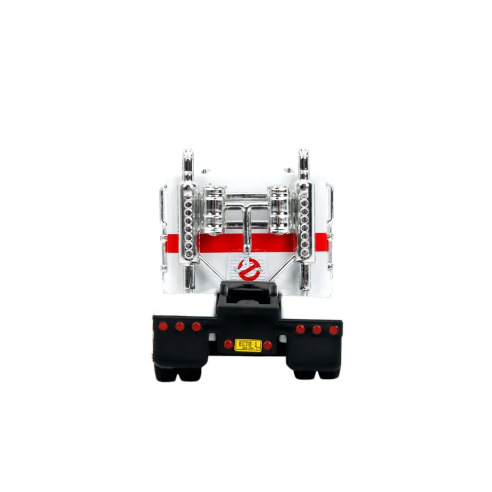 Transformers x Ghostbusters - Optimus Prime x Ecto-1 Mash-Up Hollywood Rides 1/32 Scale Die-Cast Vehicle Replica