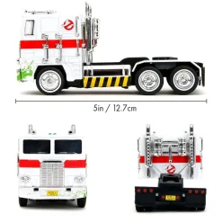 Transformers x Ghostbusters - Optimus Prime x Ecto-1 Mash-Up Hollywood Rides 1/32 Scale Die-Cast Vehicle Replica