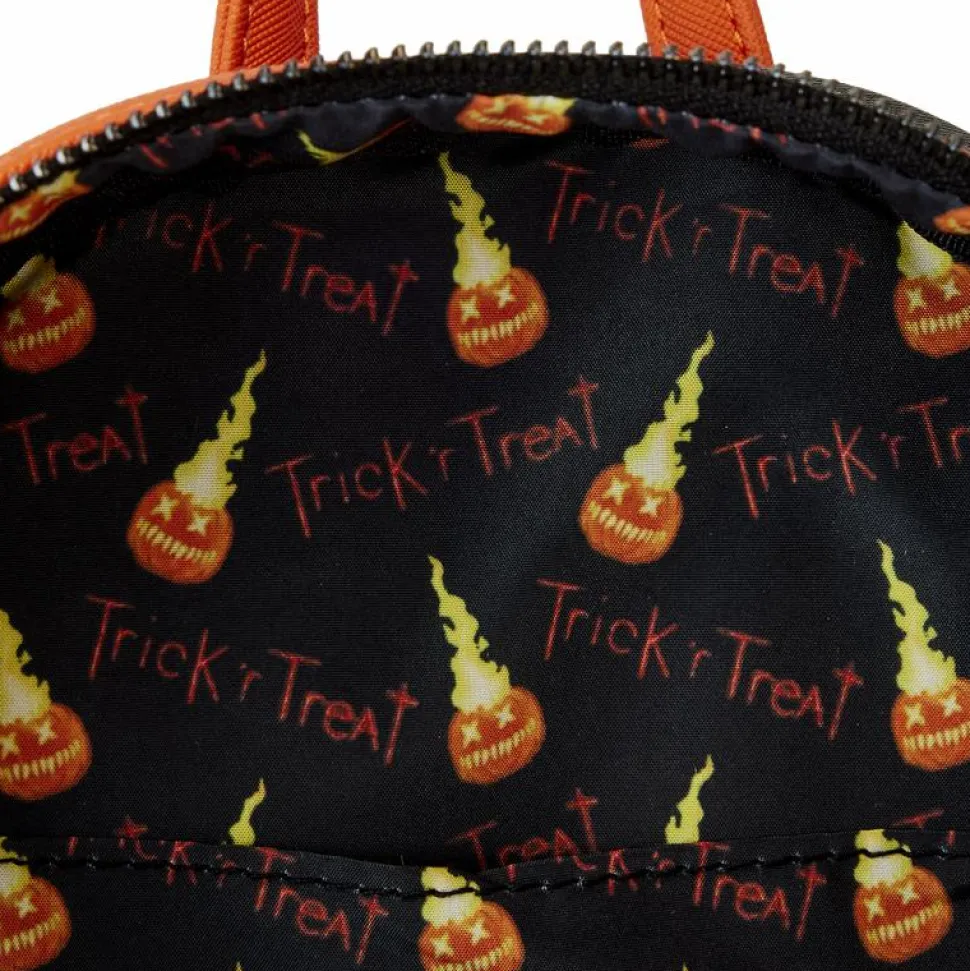 Trick 'r Treat - Sam Pumpkin 10" Faux Leather Mini Backpack