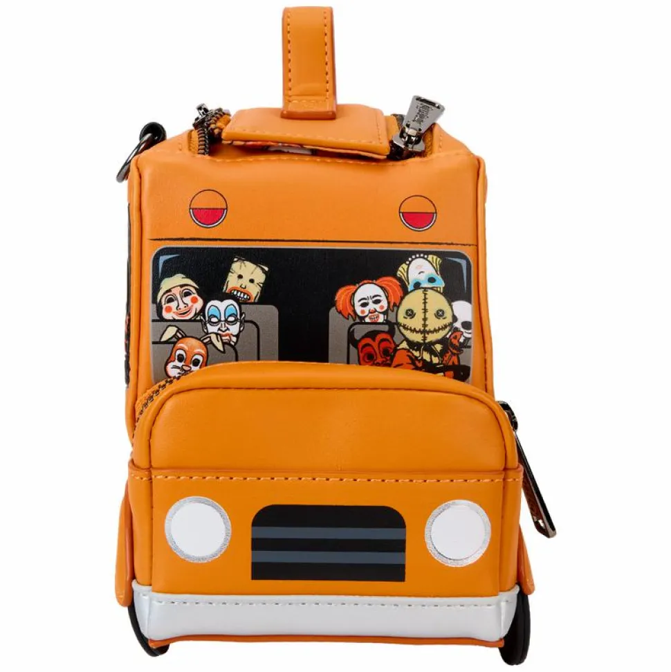 Trick 'R Treat - School Bus 6" Faux Leather Crossbody Bag