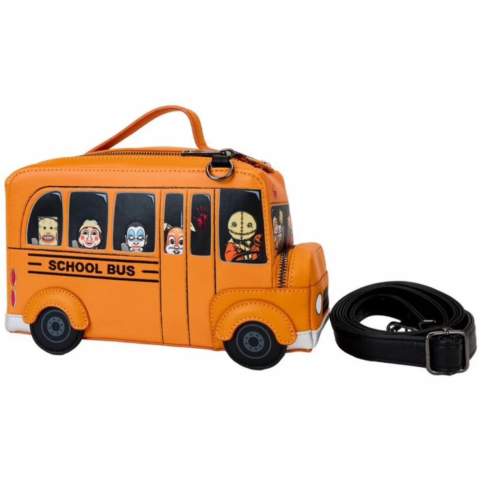 Trick 'R Treat - School Bus 6" Faux Leather Crossbody Bag