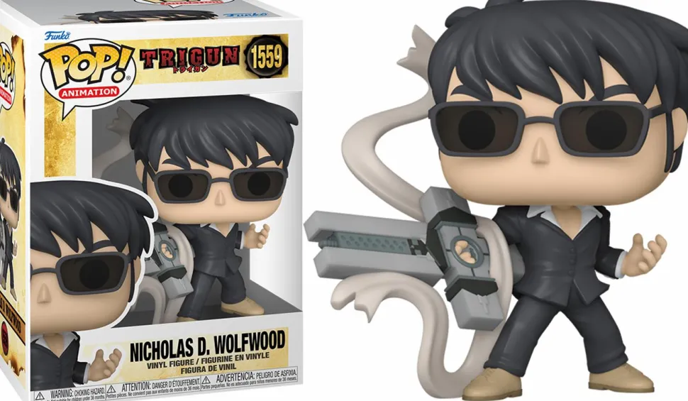 Trigun - Nicholas D. Wolfwood Pop! Vinyl Figure