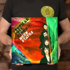 Tropical Fuck Storm - Deep States LP Vinyl Record (Teal Coloured Vinyl)