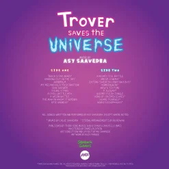 Trover Saves The Universe - Original Video Game Soundtrack by Asy Saavedra LP Vinyl Record