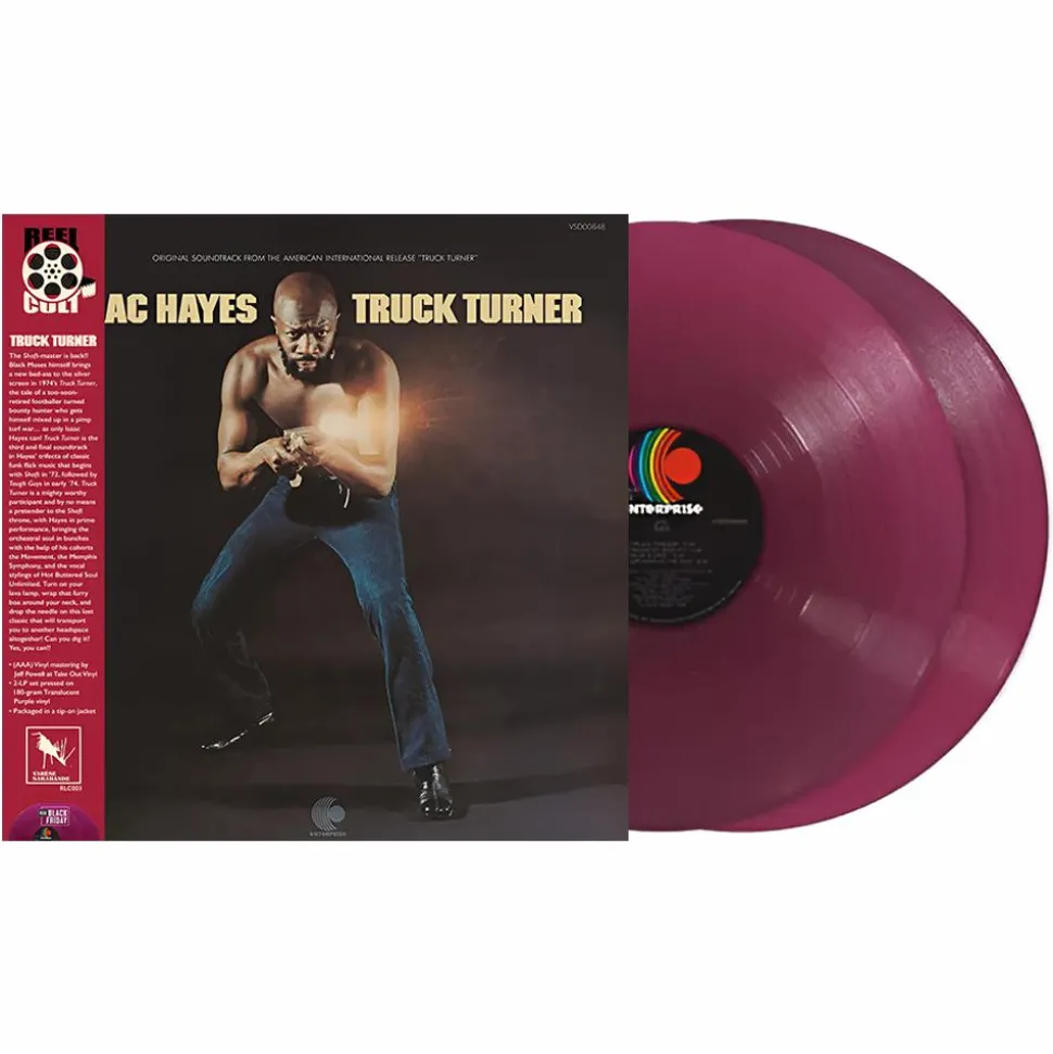 Truck Turner - Original Motion Picture Soundtrack 2xLP Vinyl Record (2024 Record Store Day Black Friday Exclusive Purple Coloured Vinyl)