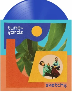 Tune-Yards - Sketchy LP Vinyl Record (Translucent Blue Coloured Vinyl)