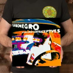 Turbonegro - Hot Cars & Spent Contraceptives LP Vinyl Record (Orange With Black Splatter Coloured Vinyl)