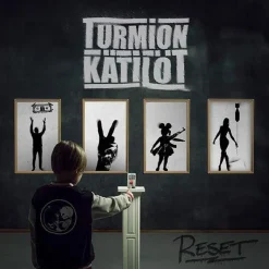 Turmion Kätilöt - Reset LP Vinyl Record (Gold & Black Splatter Coloured Vinyl)