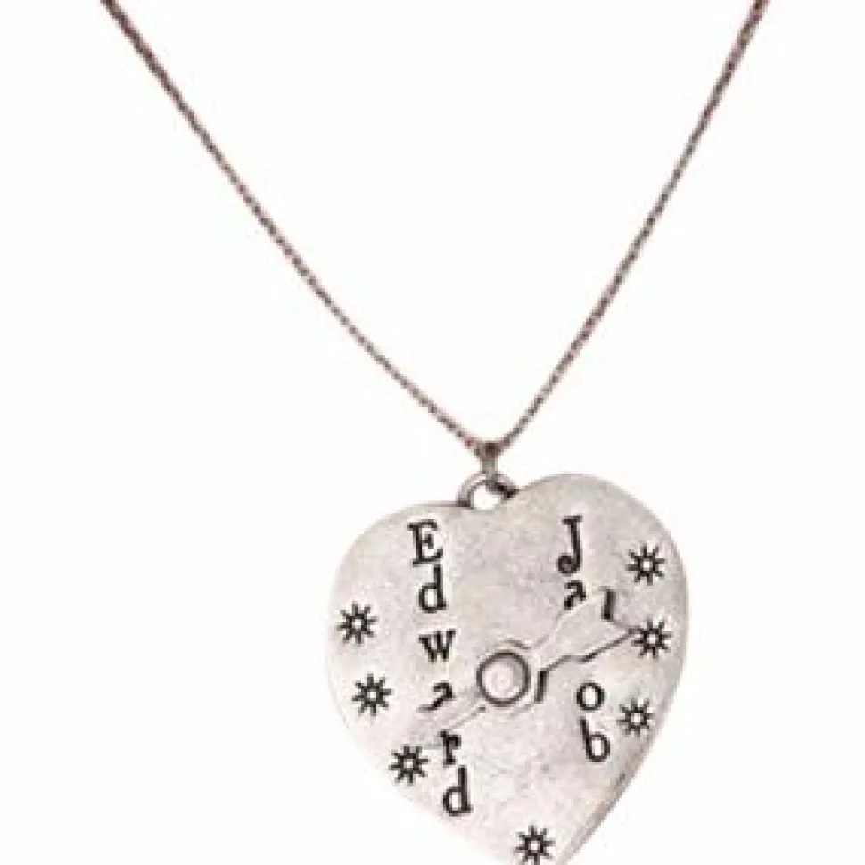 Twilight Saga: Edward and Jacob Heart Arrow Necklace