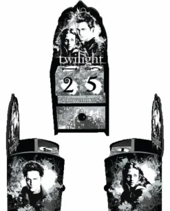 Twilight Saga: Edward Cullen and Bella Swan Wooden Calendar