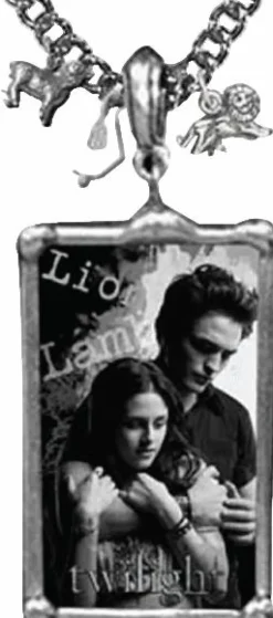 Twilight Saga: Edward Cullen and Bella Swan Charm Necklace