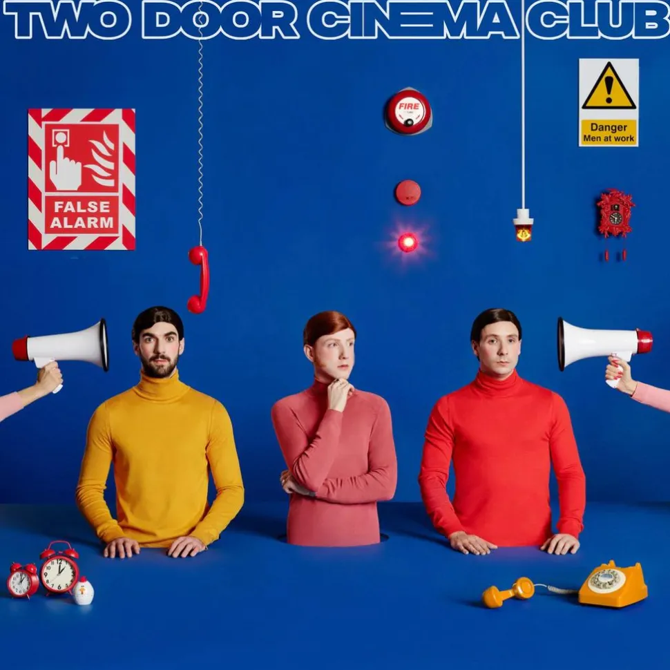 Two Door Cinema Club - False Alarm LP Vinyl Record (Limited Edition Red Vinyl)