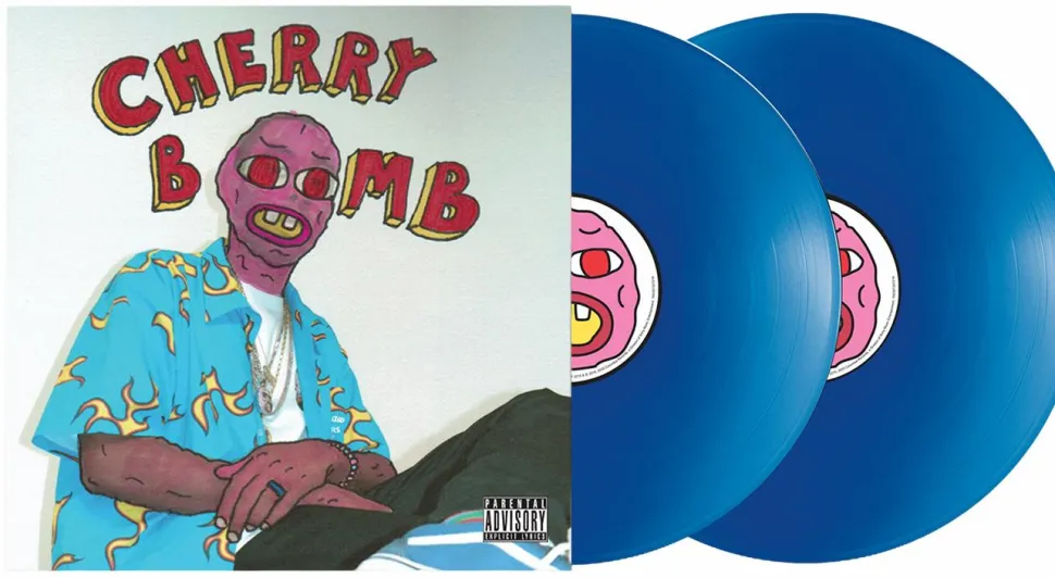 Tyler, The Creator - Cherry Bomb 2xLP Vinyl Record (Mask Album Cover Variant Translucent Blue Coloured Vinyl)
