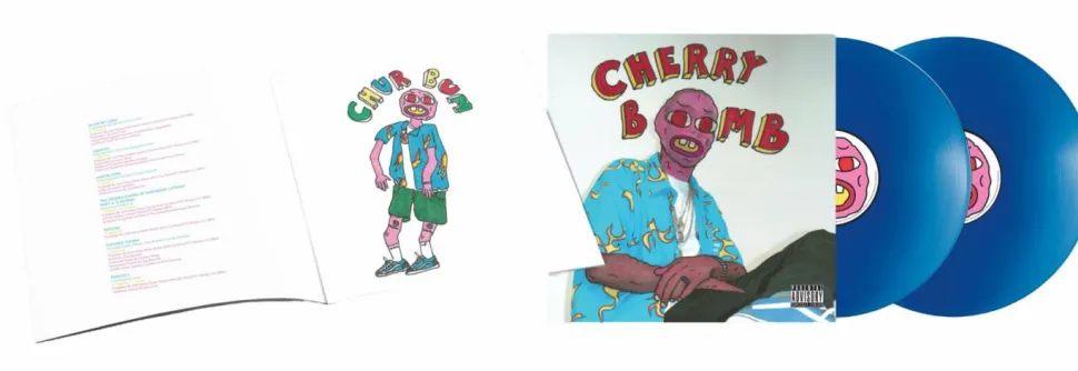 Tyler, The Creator - Cherry Bomb 2xLP Vinyl Record (Mask Album Cover Variant Translucent Blue Coloured Vinyl)