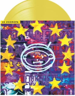 U2 - Zooropa 30th Anniversary Deluxe 2xLP Vinyl Record (Transparent Yellow Coloured Vinyl)