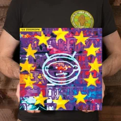 U2 - Zooropa 30th Anniversary Deluxe 2xLP Vinyl Record (Transparent Yellow Coloured Vinyl)