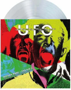 UFO - Mother Mary / This Kid's 10” Split Single Vinyl Record (2021 Record Store Day Exclusive Clear Vinyl)