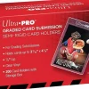 Ultra Pro - Graded Card Submission Semi-Rigid Card Holders with Storage Box (200 Count)