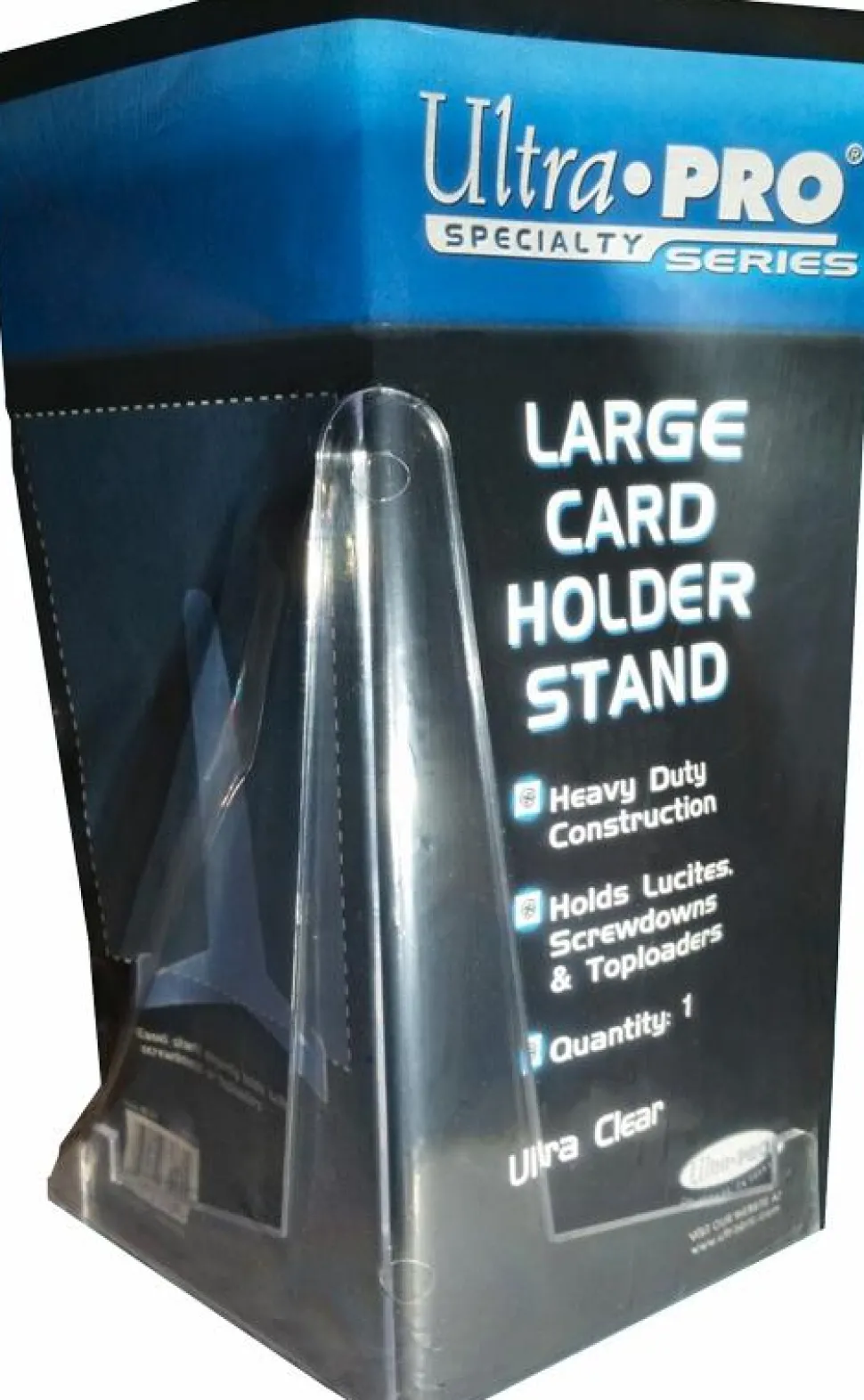 Ultra Pro - Large Lucite Easel Card Holder Stand