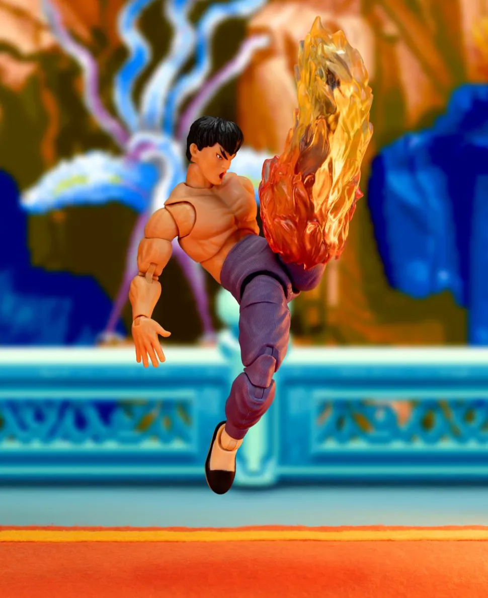 Ultra Street Fighter II: The Final Challengers - Fei Long (Player 2) Deluxe 1/12th Scale Action Figure