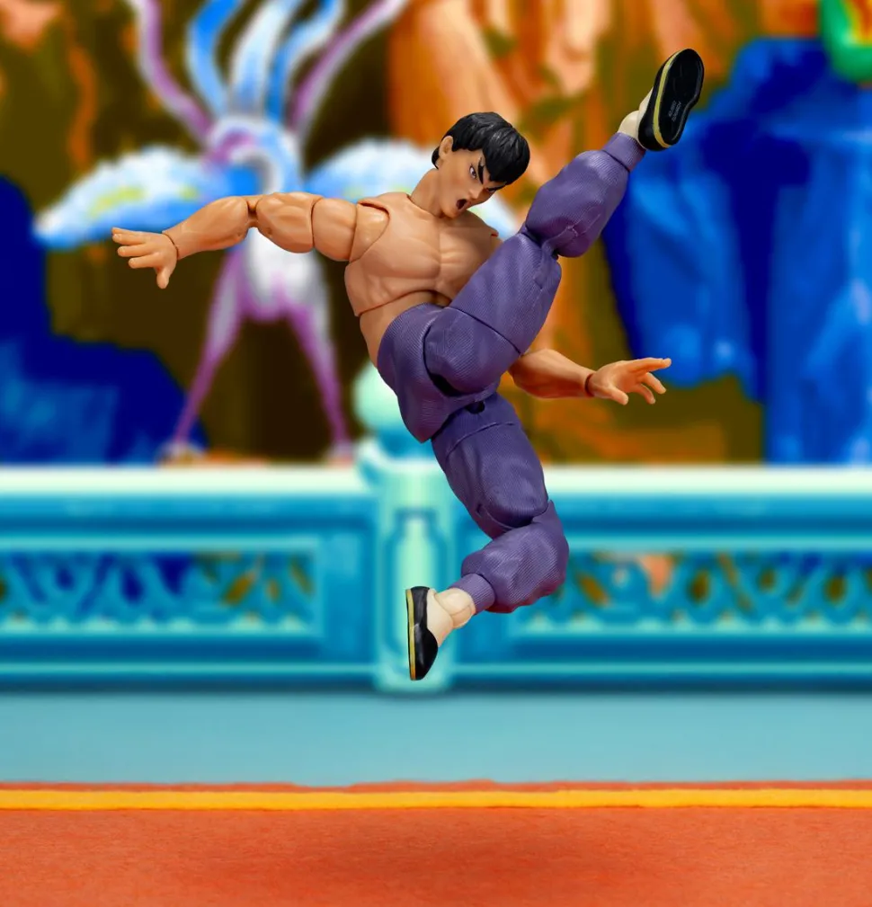 Ultra Street Fighter II: The Final Challengers - Fei Long (Player 2) Deluxe 1/12th Scale Action Figure